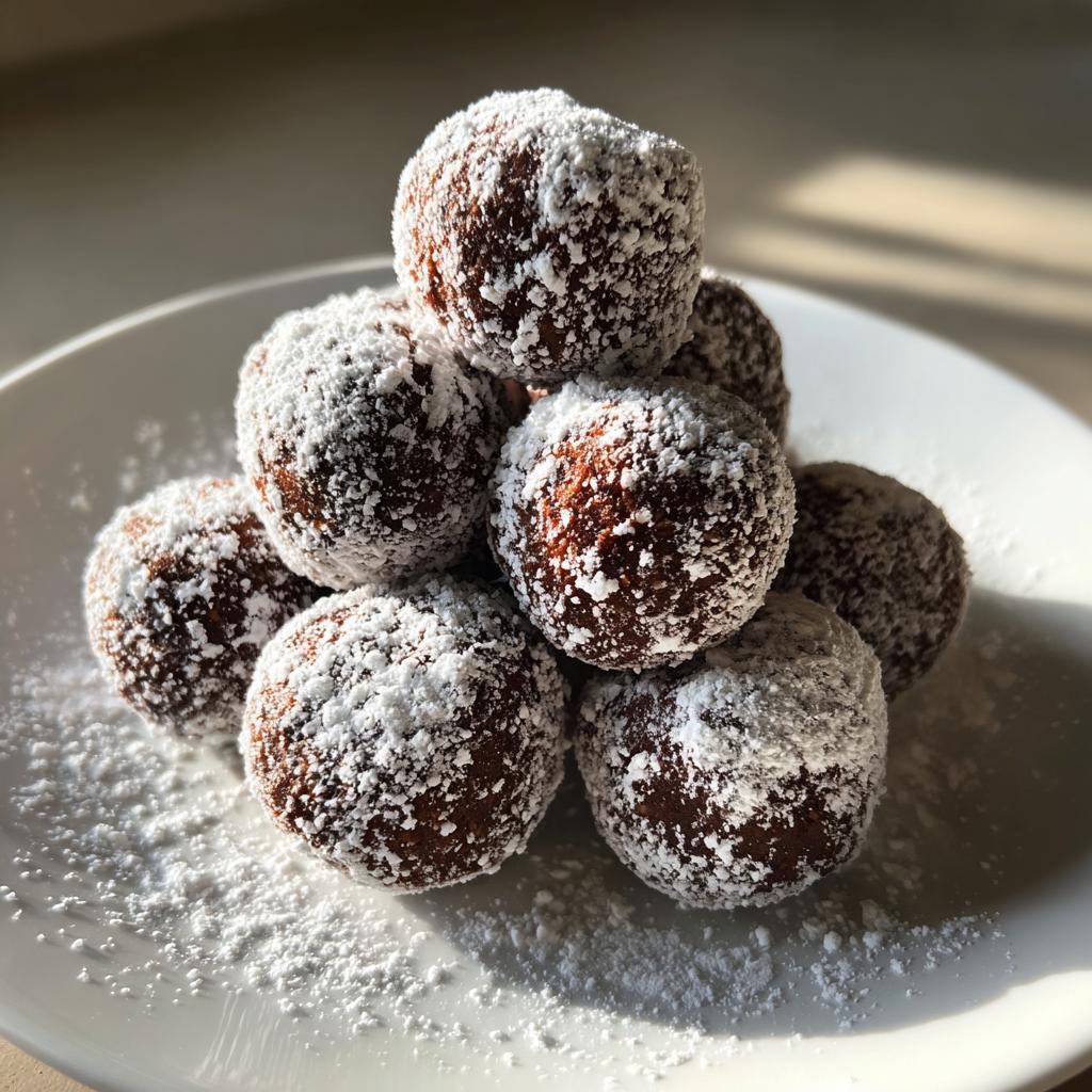 Rum Ball Truffles - detail 1