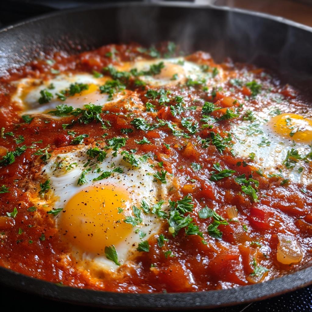 Shakshuka (Eggs in Tomato Sauce)