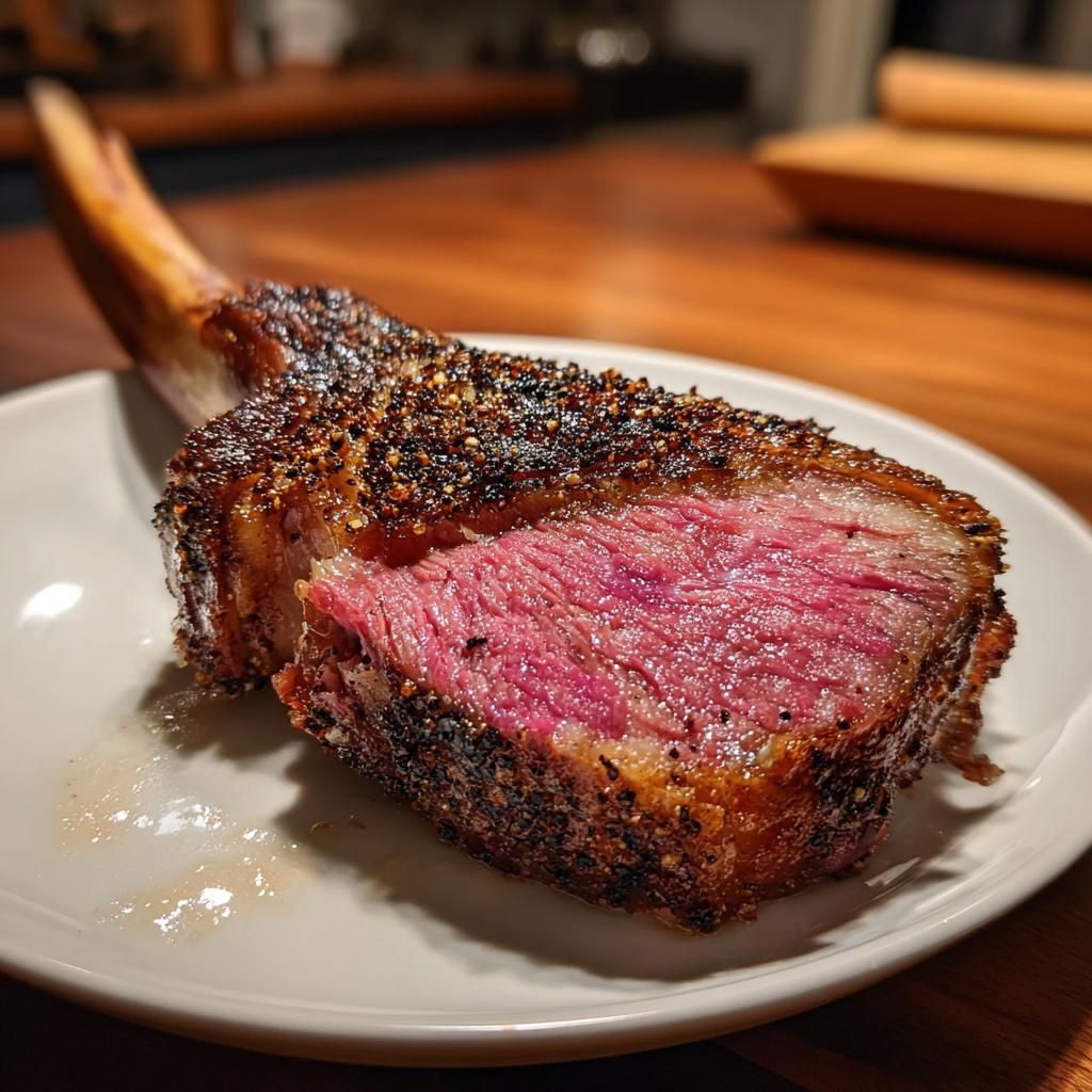 Smoked Tomahawk Steak