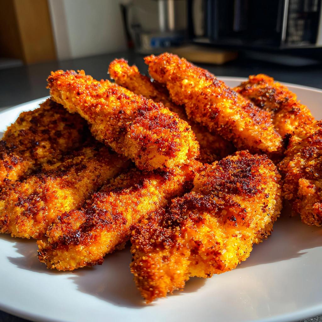 Spicy Cajun Air Fryer Chicken Tenders