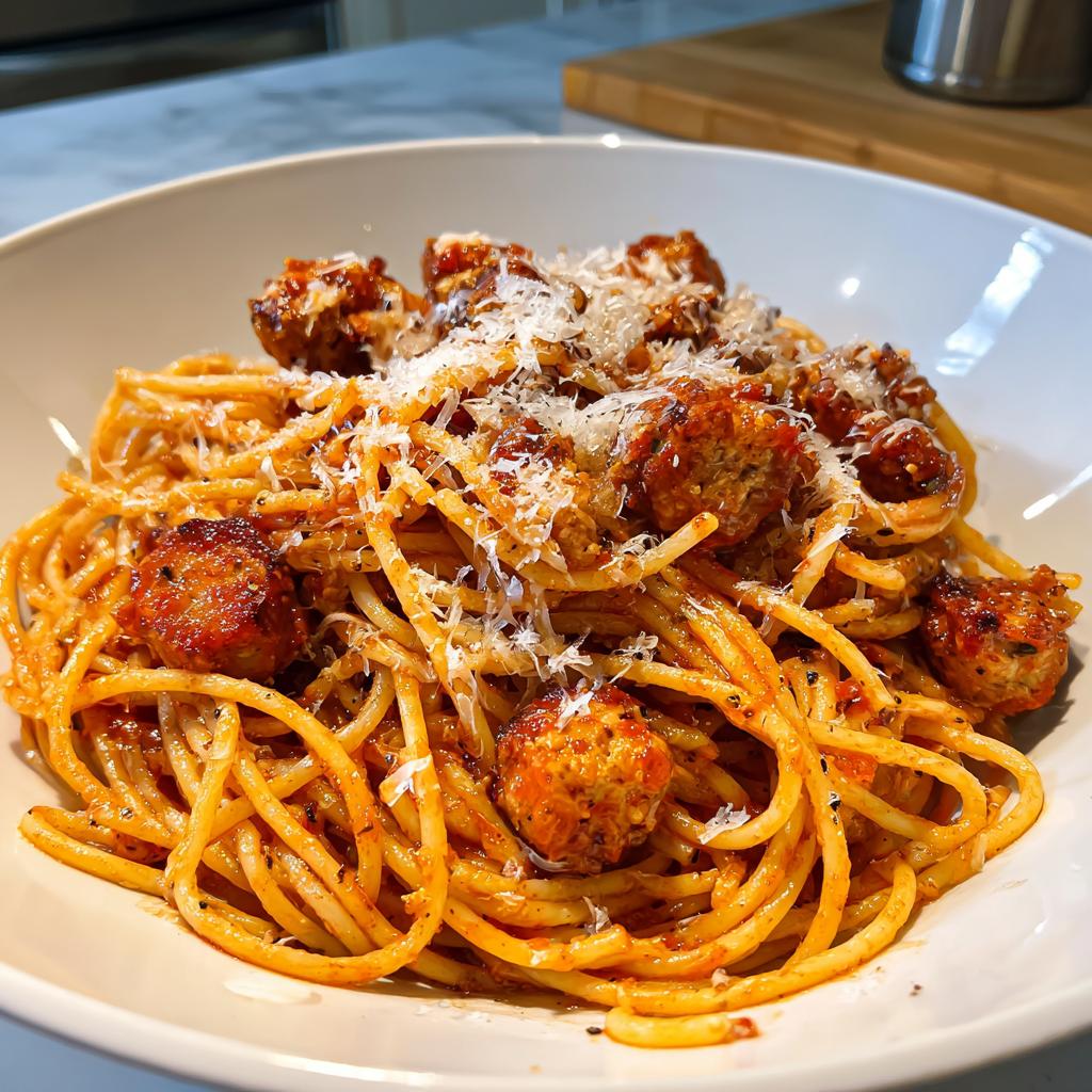 Spicy Sausage Pasta - detail 1