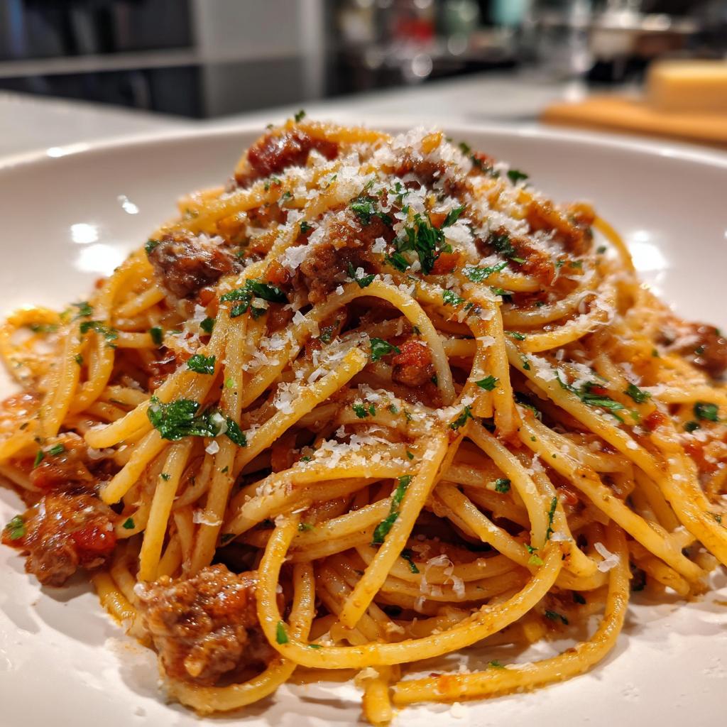 Spicy Sausage Pasta