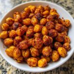Spicy Smoky Roasted Chickpeas