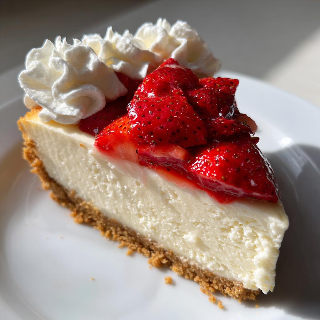 Strawberry Shortcake Cheesecake - detail 1