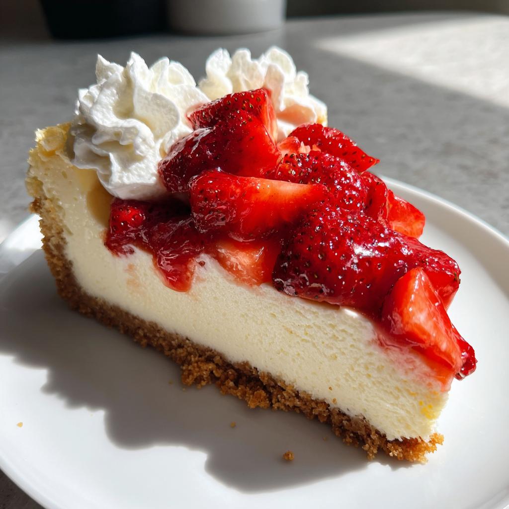 Strawberry Shortcake Cheesecake