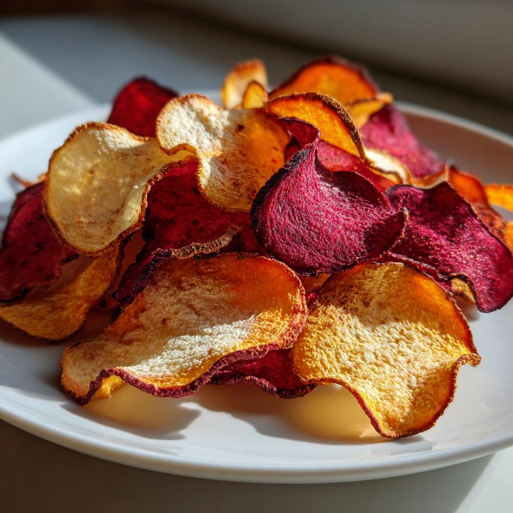 Veggie Chips (Beet, Sweet Potato)