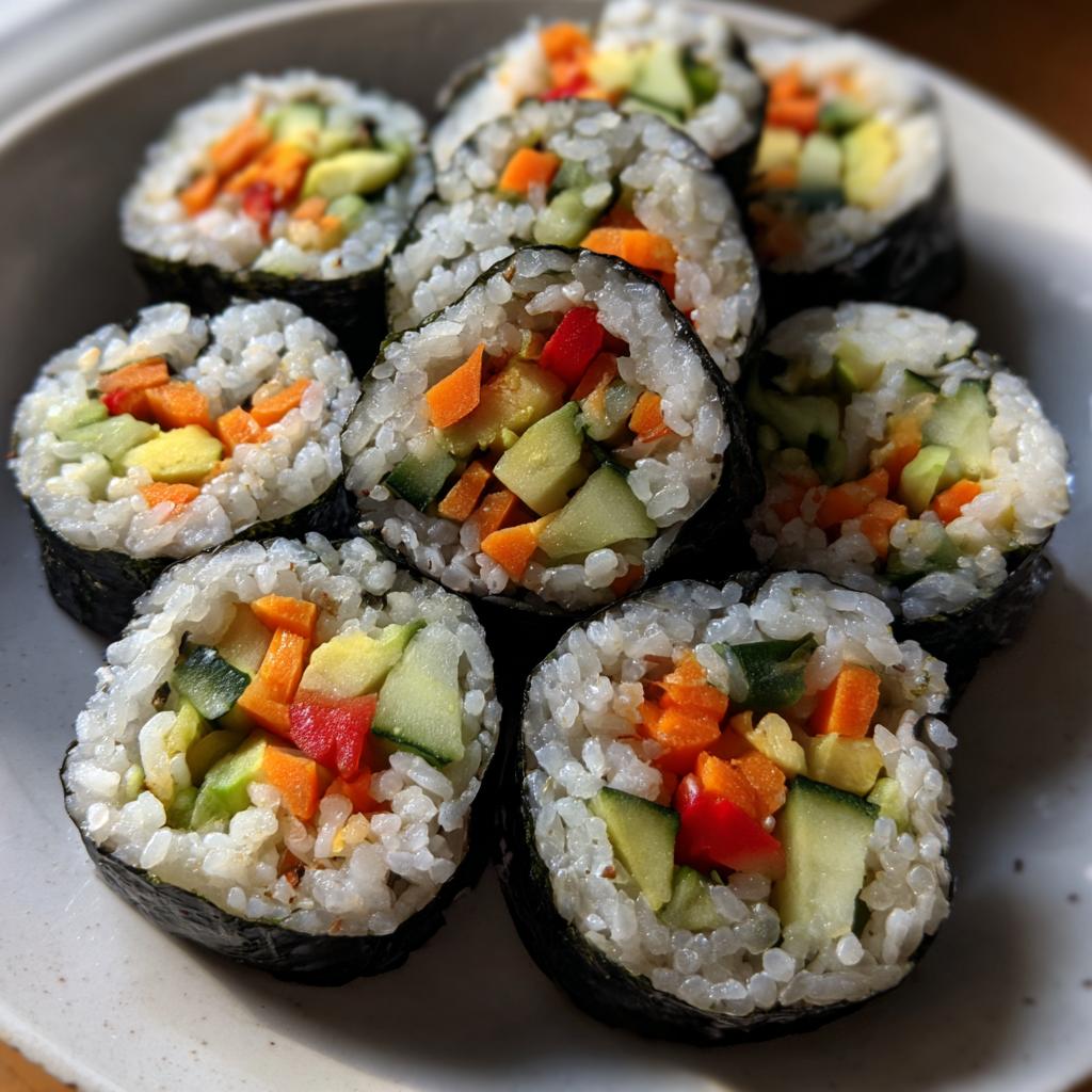 Veggie Sushi Rolls