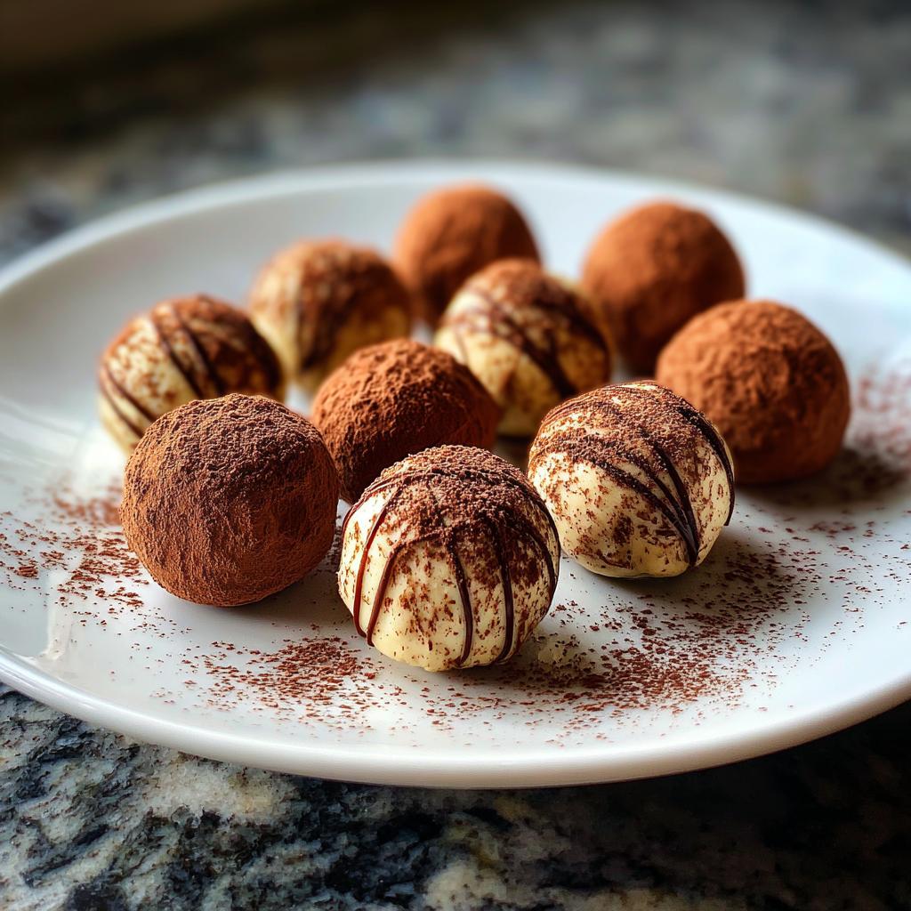 Whiskey Caramel Truffles - detail 1