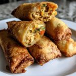 air fryer chicken egg rolls