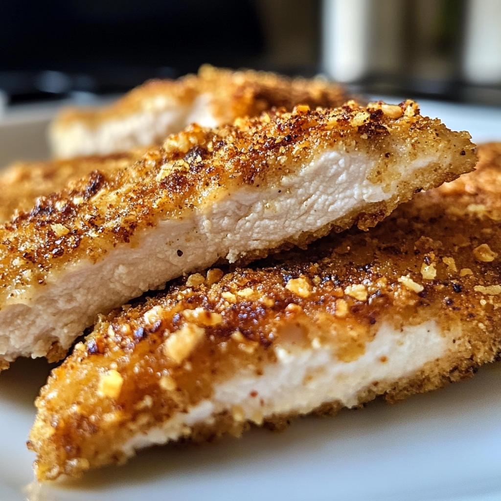 air fryer keto chicken tenders - detail 1