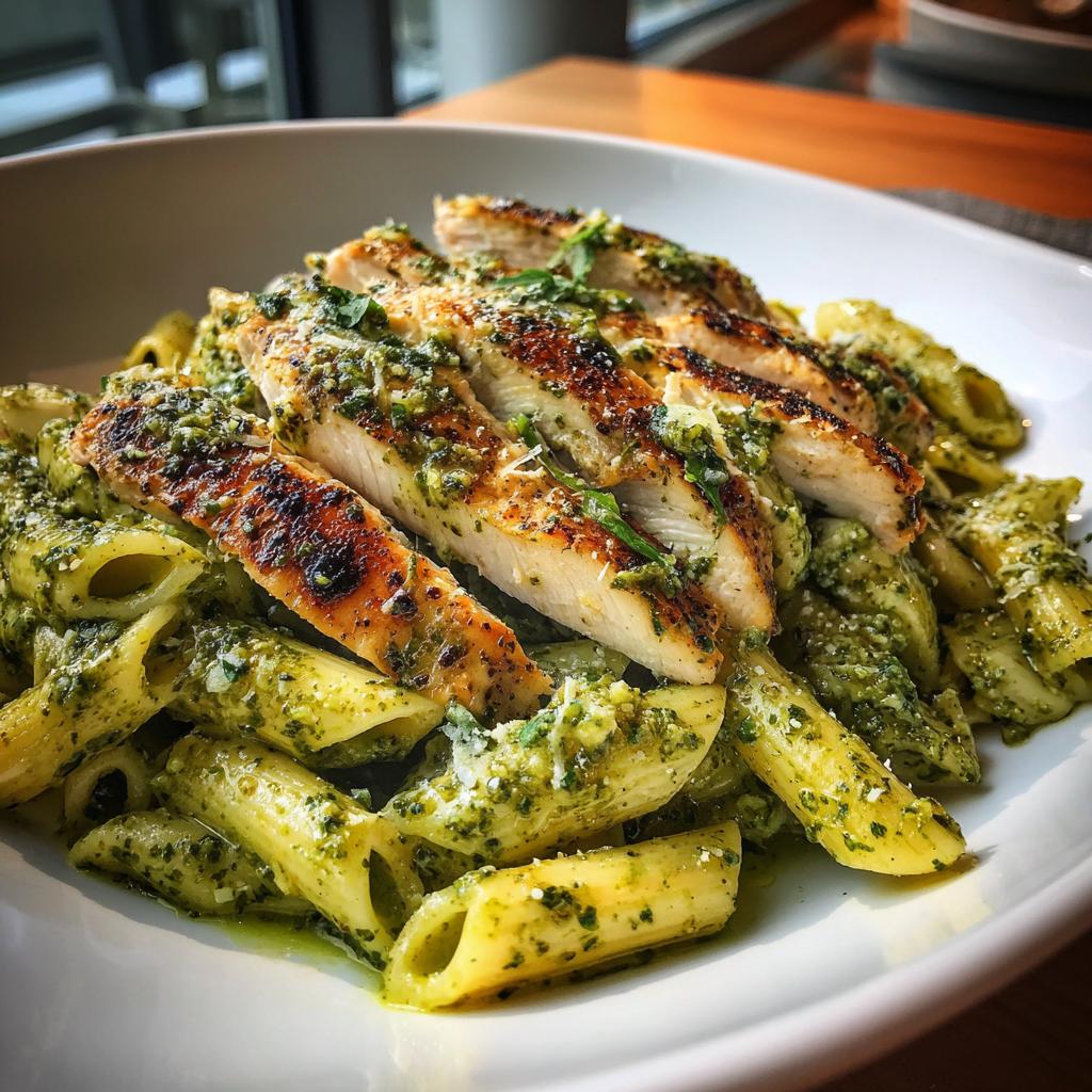 basil pesto chicken pasta recipes