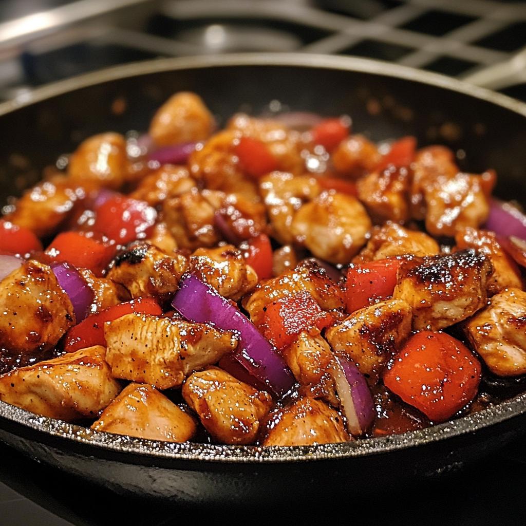 bbq chicken skillet - detail 1
