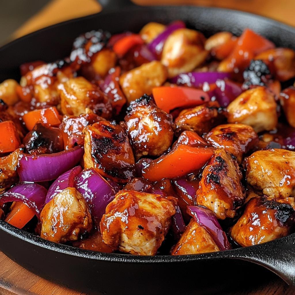 bbq chicken skillet