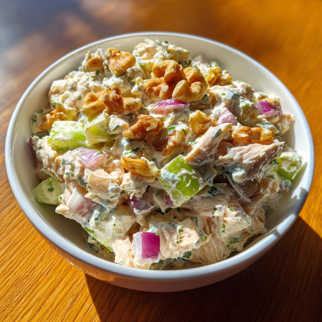 blue cheese chicken salad - detail 1
