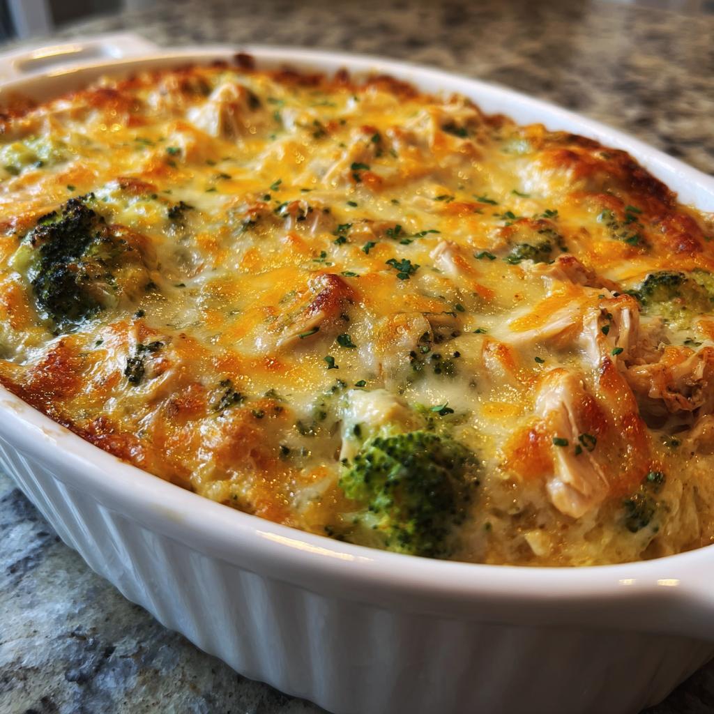broccoli chicken casserole keto