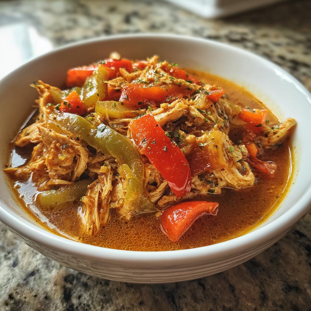cajun chicken crockpot - detail 1