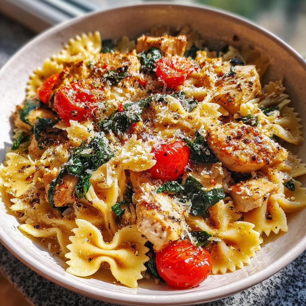 chicken and bow tie pasta recipes - detail 1