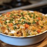 chicken dressing casserole stove top