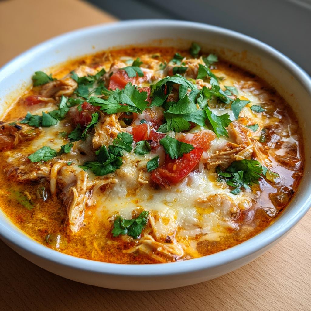 chicken enchilada soup low carb
