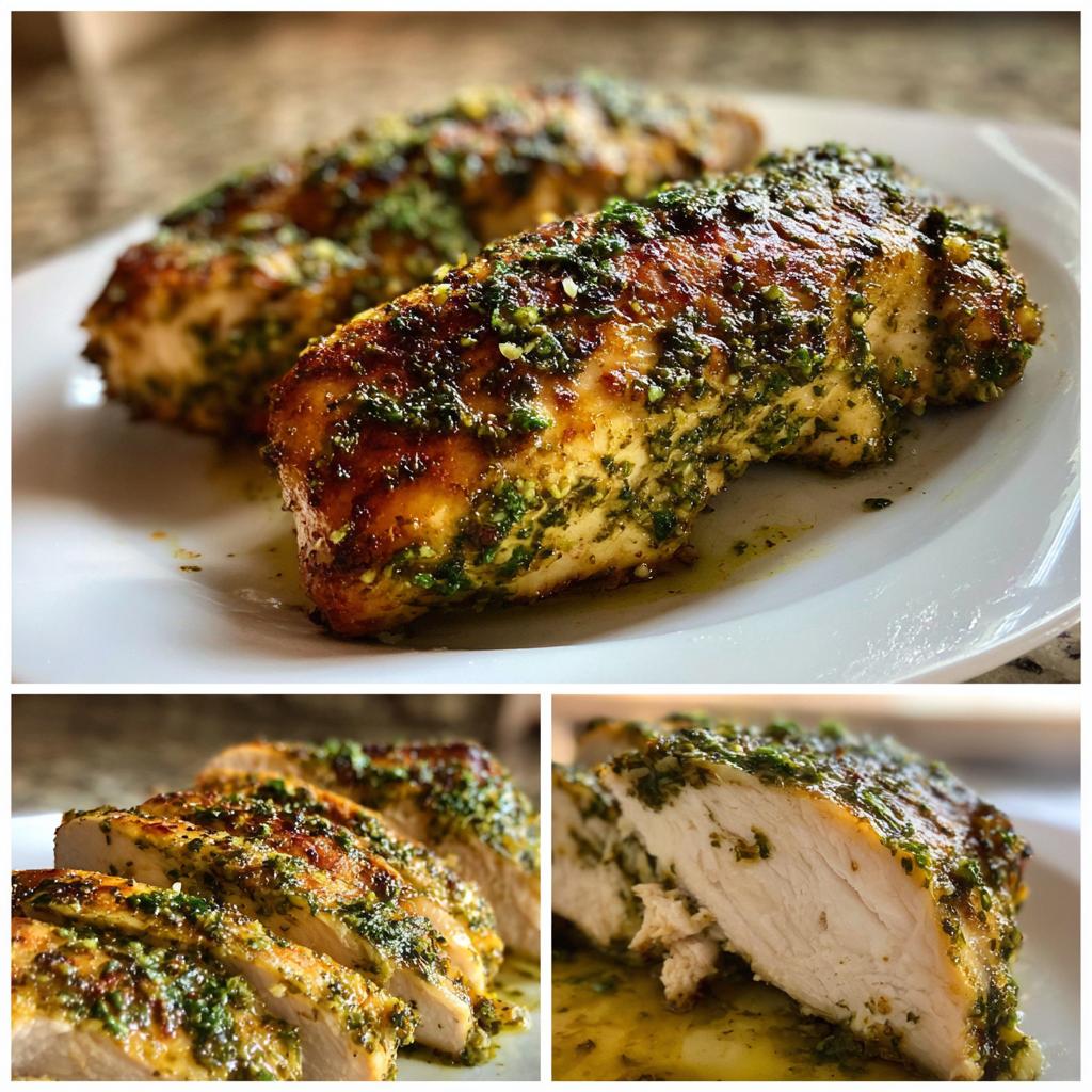 chicken pesto air fryer