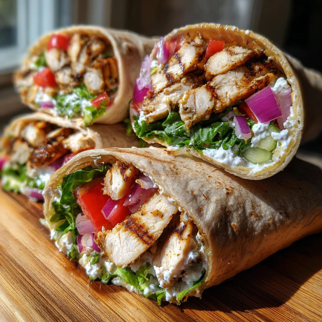 chicken wraps healthy
