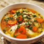 ginger lemon chicken soup