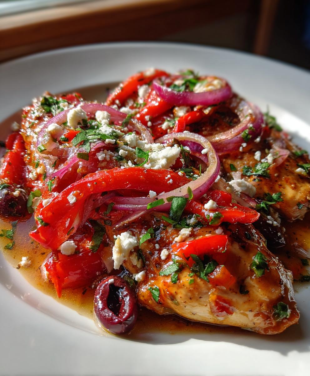 greek chicken slow cooker