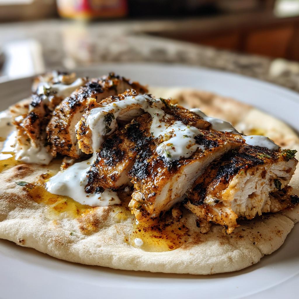gyro chicken - detail 1