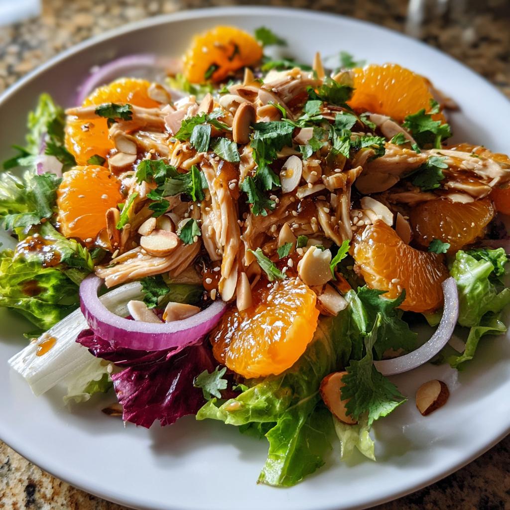 mandarin orange chicken salad recipe