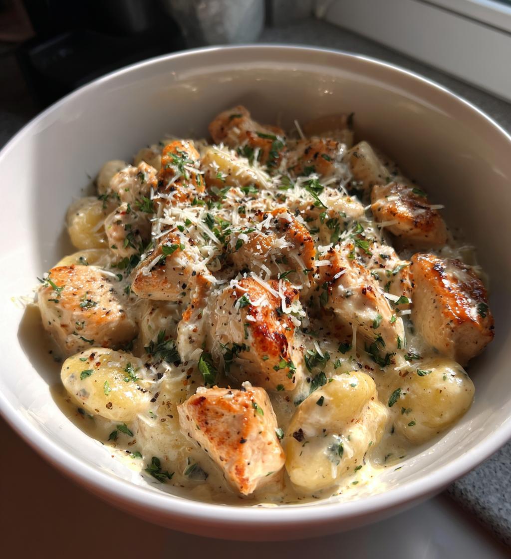 recipes with chicken and gnocchi