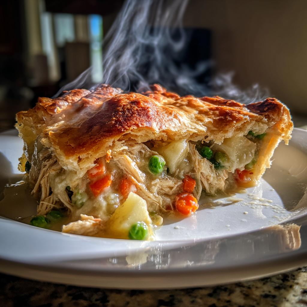 skillet chicken pot pie recipe - detail 1