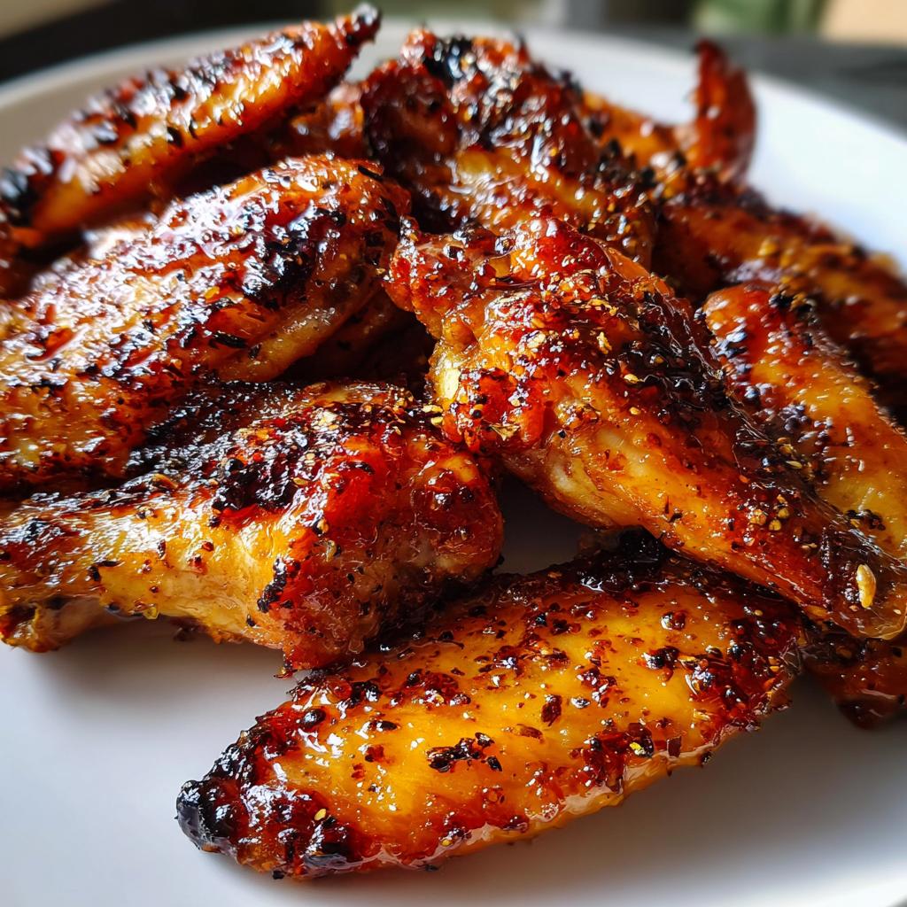 Air Fryer Balsamic Glazed Wings - detail 1