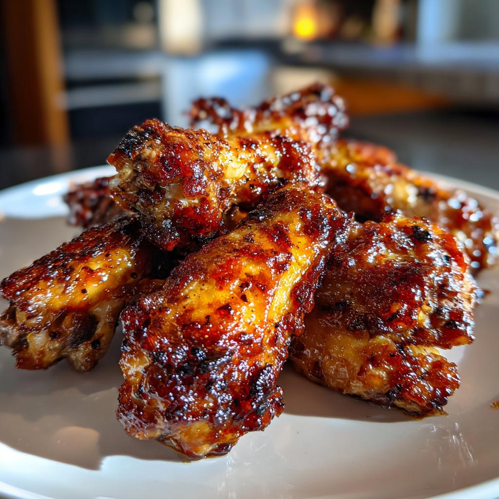 Air Fryer Caribbean Rum Wings - detail 1