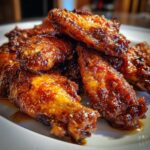 Air Fryer Caribbean Rum Wings