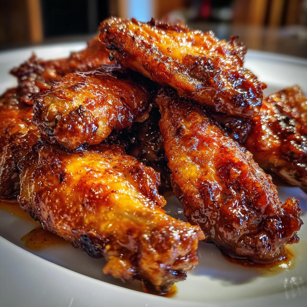 Air Fryer Caribbean Rum Wings