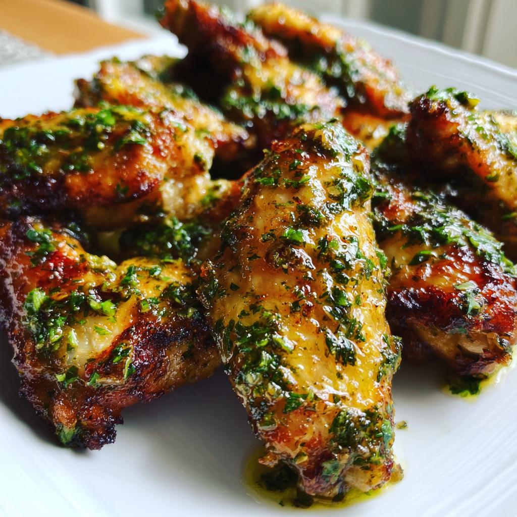 Air Fryer Chimichurri Wings - detail 1