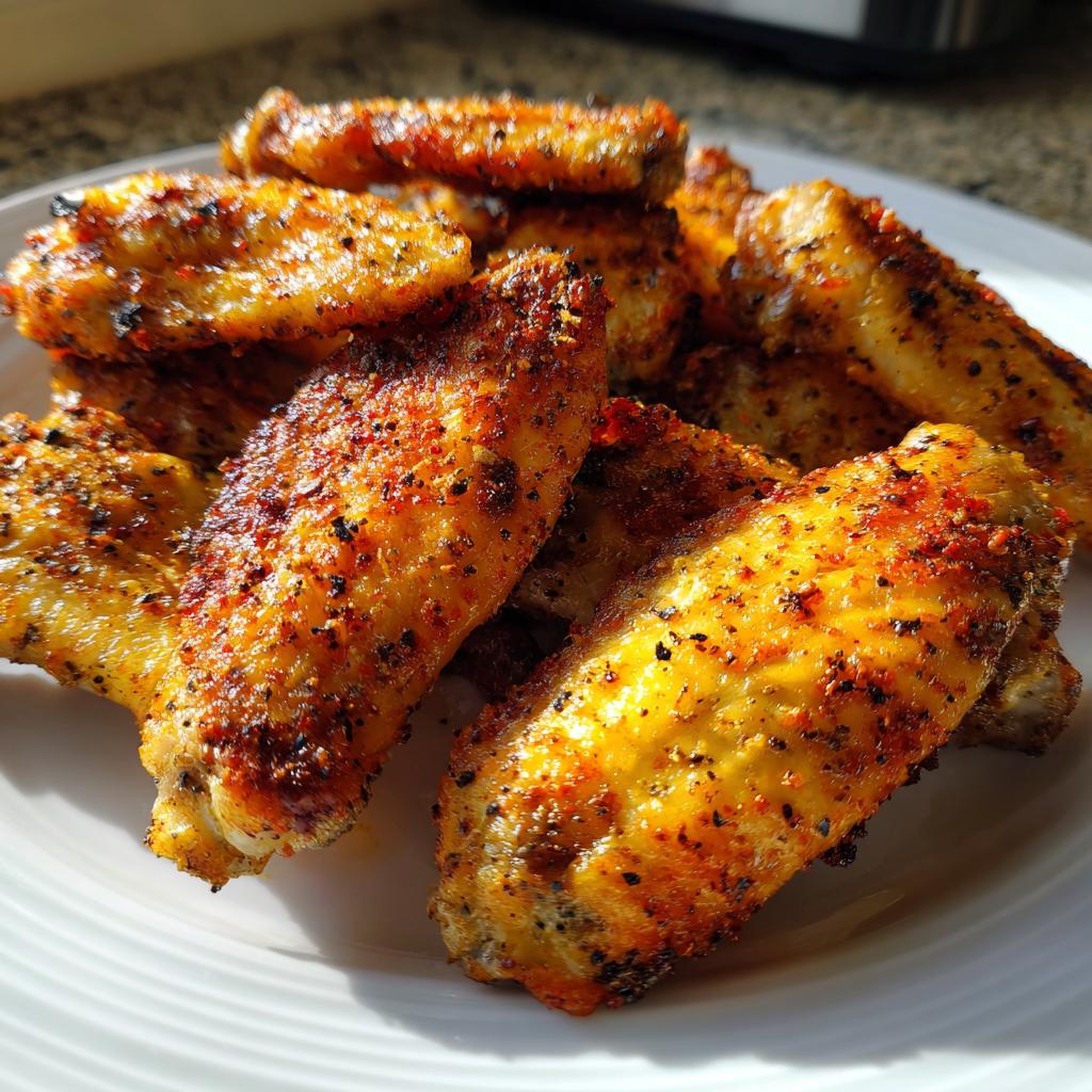 Air Fryer Crispy Chicken Wings (No Sauce) - detail 1