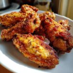 Air Fryer Crispy Chicken Wings (No Sauce)