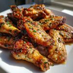 Air Fryer Garlic Butter Wings