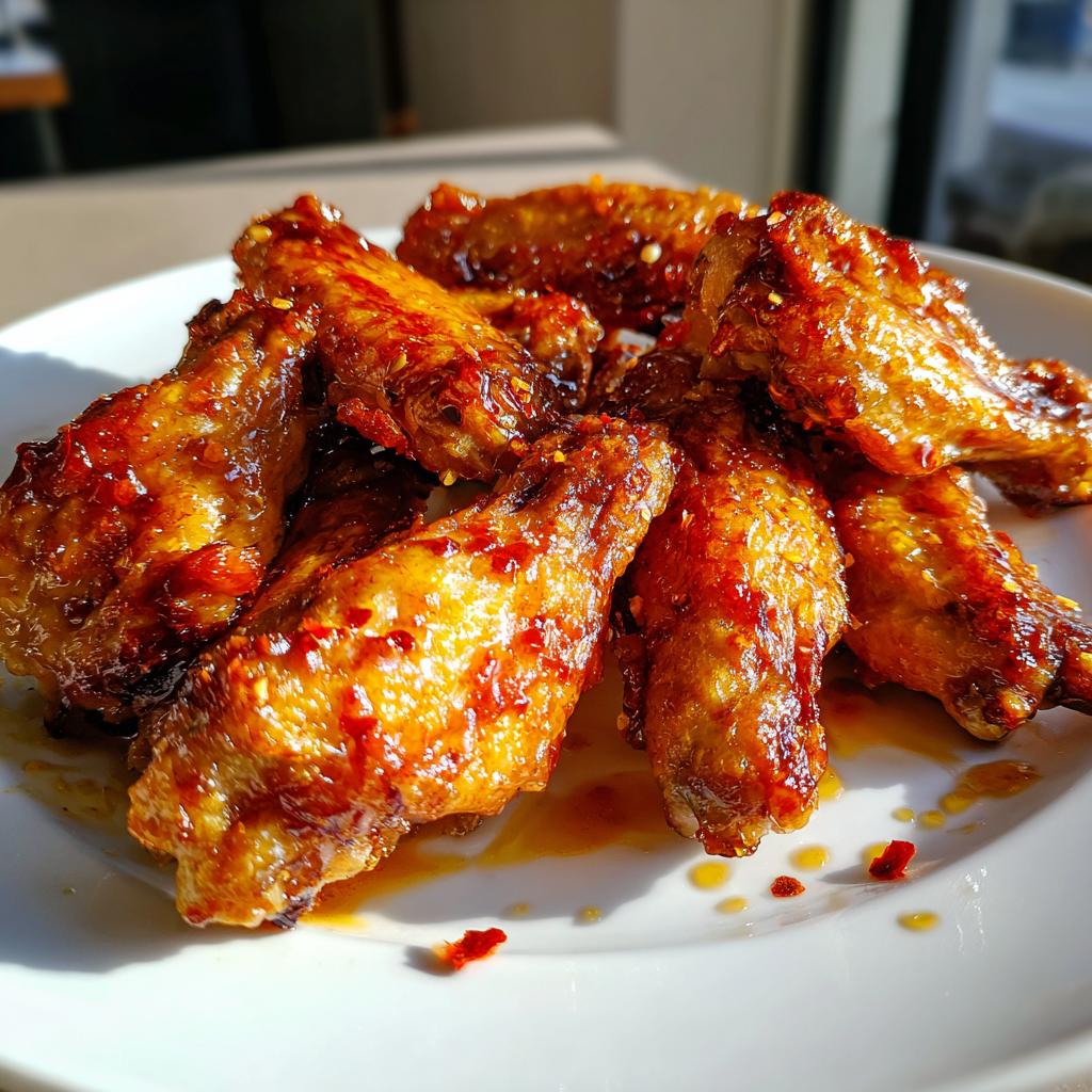 Air Fryer Hot Honey Wings - detail 1