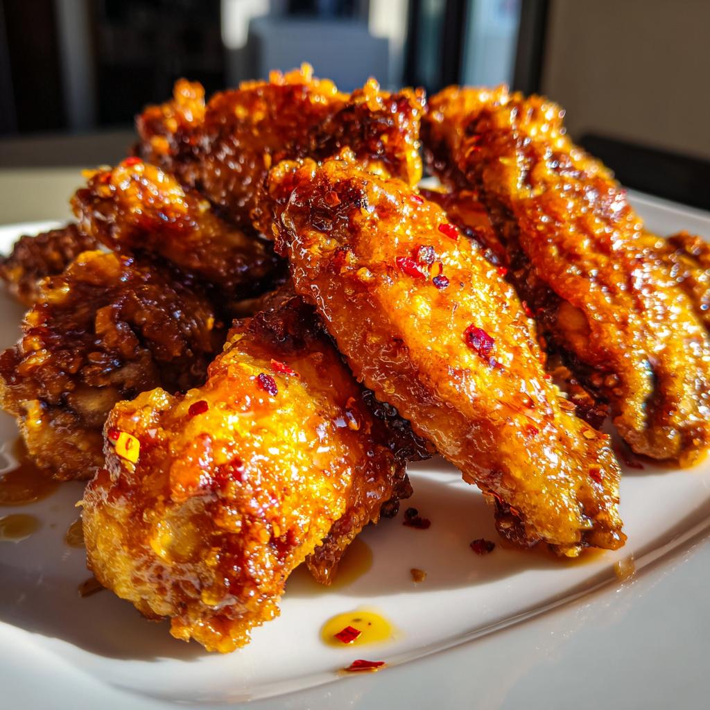 Air Fryer Hot Honey Wings