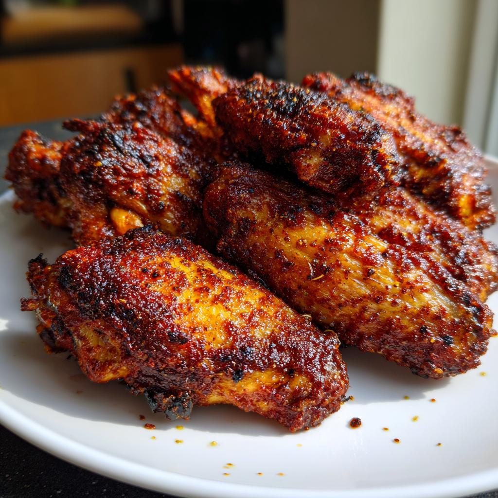 Air Fryer Spicy Dry Rub Wings - detail 1