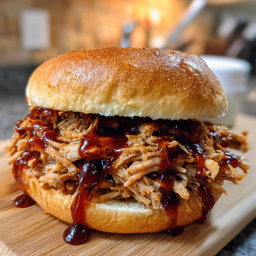 BBQ Pulled Pork Sandwiches - detail 1