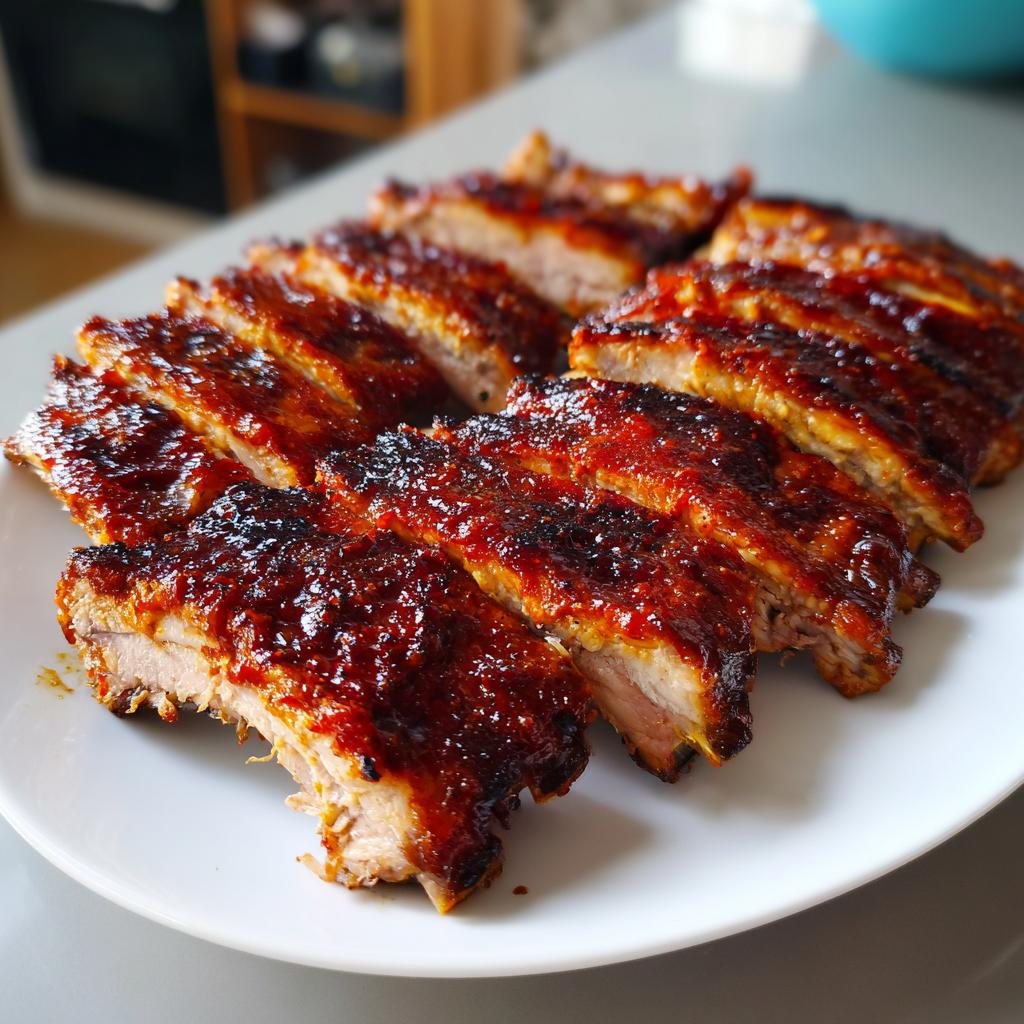 Baked BBQ Ribs - detail 1