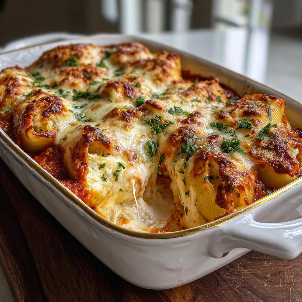 Baked Stuffed Shells - detail 1