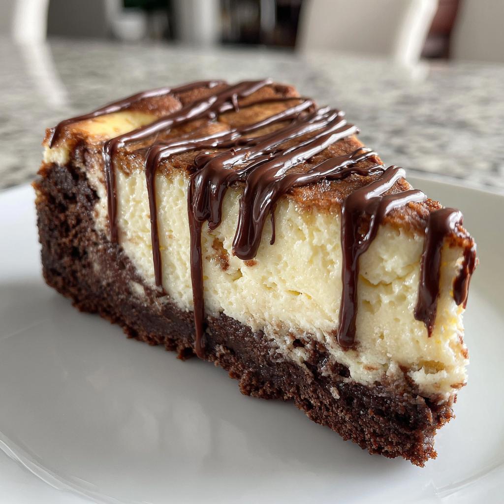 Brownie Bottom Cheesecake