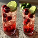 Cherry Lime Sparkler