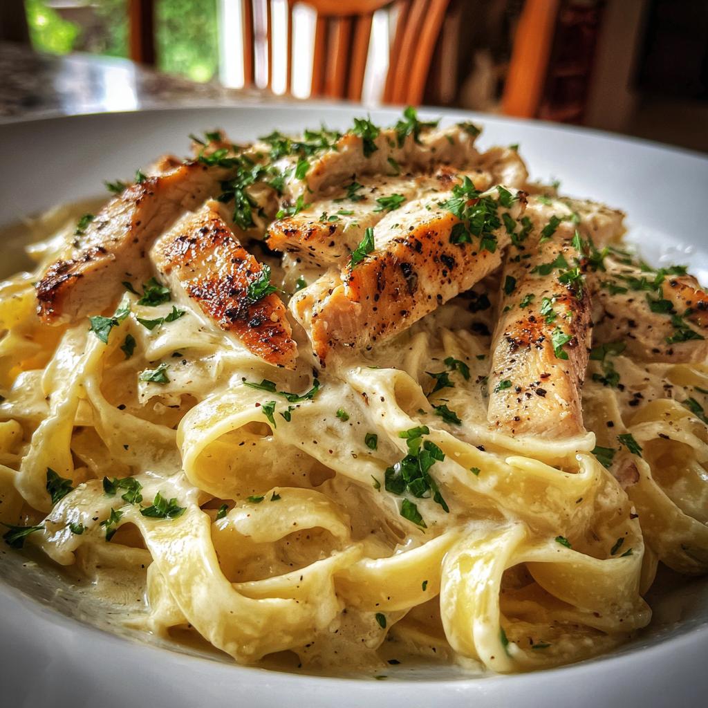Chicken Fettuccine Alfredo