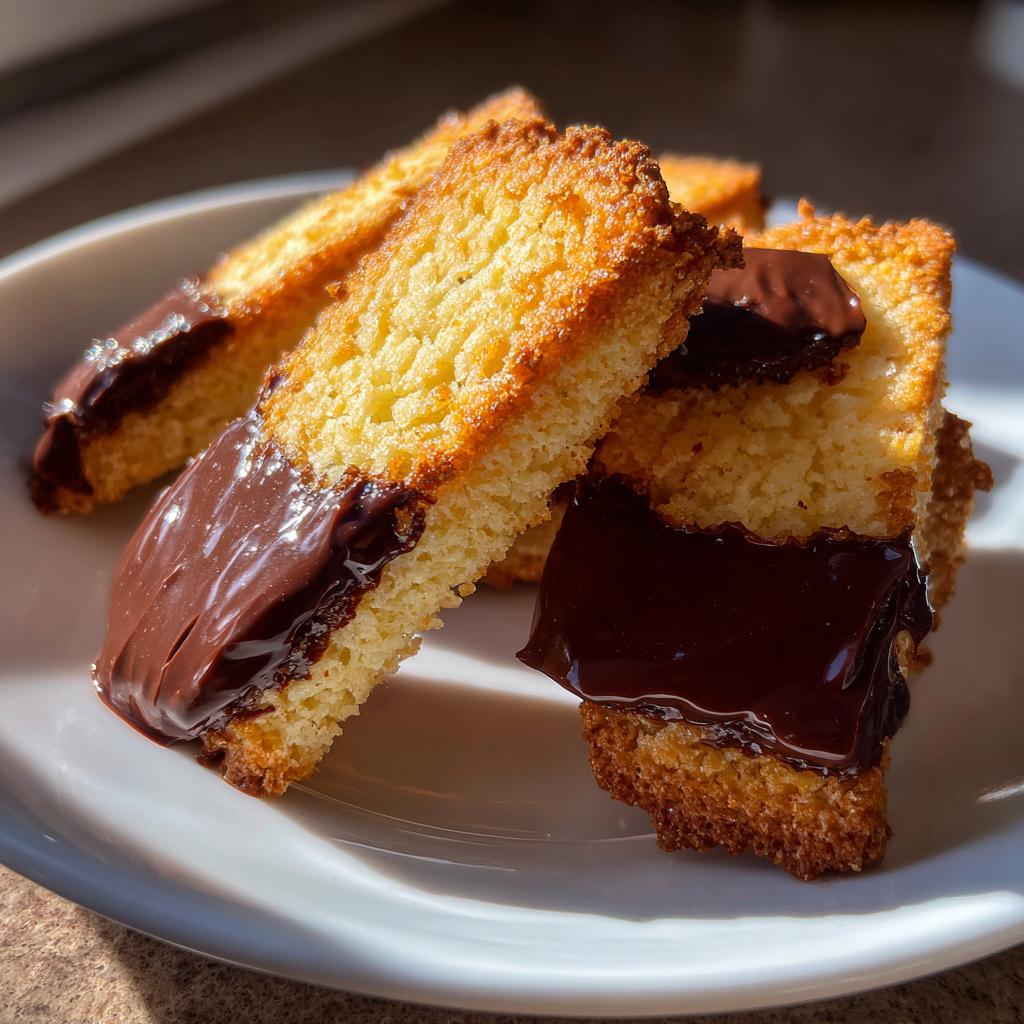Chocolate Dipped Shortbread - detail 1