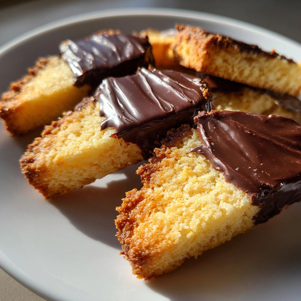 Chocolate Dipped Shortbread